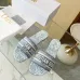 D-ior Shoes for D-ior Slippers for women Dway Embroidered Cotton Chrstian #A48923