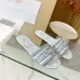 D-ior Shoes for D-ior Slippers for women Dway Embroidered Cotton Chrstian #A48923