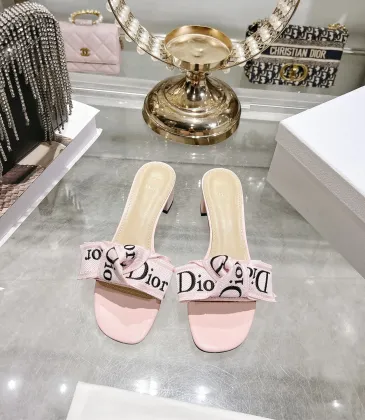 Dior Shoes for Dior Slippers for women Heel height:4cm #A65267