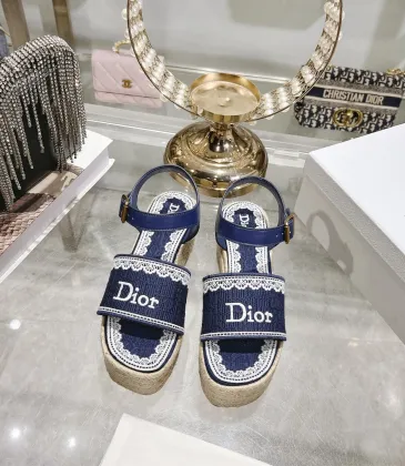 Dior Shoes for Dior Slippers for women Heel height:9.5cm #A65271