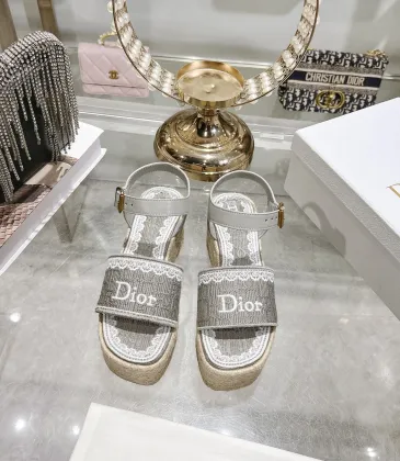 Dior Shoes for Dior Slippers for women Heel height:9.5cm #A65272