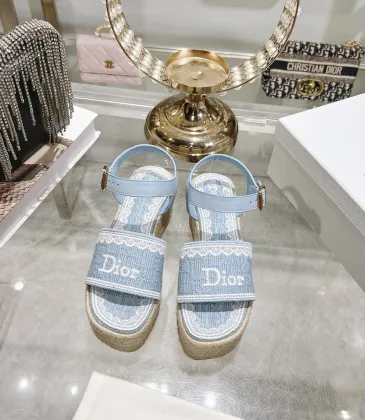 Dior Shoes for Dior Slippers for women Heel height:9.5cm #A65273