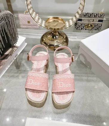 Dior Shoes for Dior Slippers for women Heel height:9.5cm #A65274