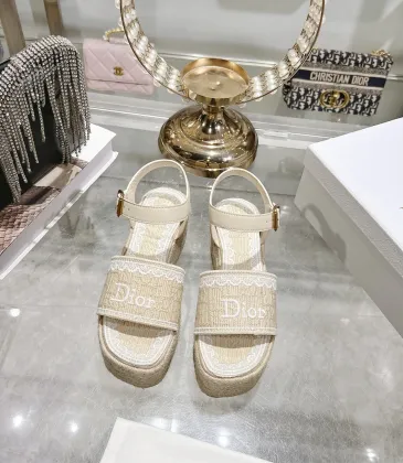 Dior Shoes for Dior Slippers for women Heel height:9.5cm #A65275
