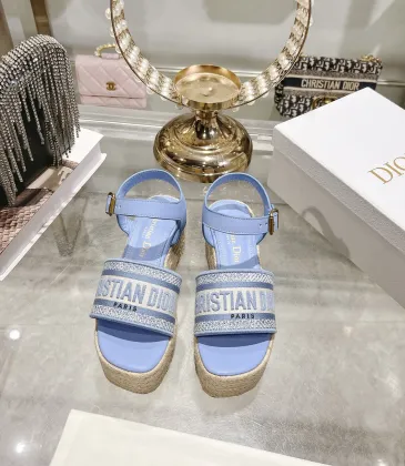 Dior Shoes for Dior Slippers for women Heel height:9.5cm #A65276