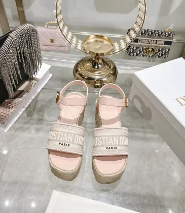 Dior Shoes for Dior Slippers for women Heel height:9.5cm #A65277