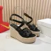 D-ior Shoes for  women 2025 platform sandals Heel height:9.5cm #A53220