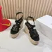 D-ior Shoes for  women 2025 platform sandals Heel height:9.5cm #A53220