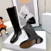 Dior 2026 AW British Style Leather Knee High Boots #B68344