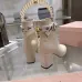 Dior J'ADIOR CD Logo Bow Chunky Heel Ankle Boots 8cm Heel #B68371