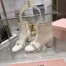Dior J'ADIOR CD Logo Bow Chunky Heel Ankle Boots 8cm Heel #B68373