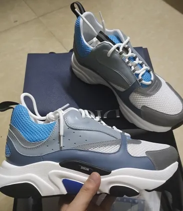 D-ior B22 White Blue Men Women D-ior Sneakers Sizes 35-46 #99116289