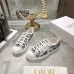 Dior Walk'n'Dior Oblique Embroidered Platform Canvas Sneakers #B68376
