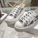 Dior Walk'n'Dior Oblique Embroidered Platform Canvas Sneakers #B68376