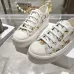 Dior Walk'n'Dior Oblique Embroidered Platform Canvas Sneakers #B68377