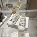 Dior Walk'n'Dior Oblique Embroidered Platform Canvas Sneakers #B68382