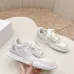 Dior Women's Early Spring Premium Suede and Leather Sneakers #A66045