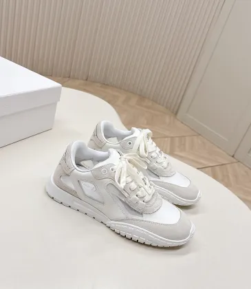 Dior Women's Early Spring Premium Suede and Leather Sneakers #A66045