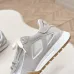Dior Women's Early Spring Premium Suede and Leather Sneakers #A66046