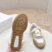 Dior Women's Early Spring Premium Suede and Leather Sneakers #A66047