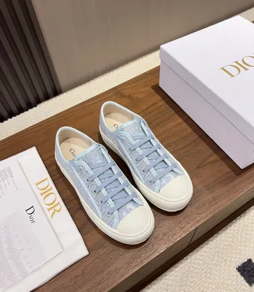 Dior Women's Oblique Embroidered Mesh Sneakers #A66048
