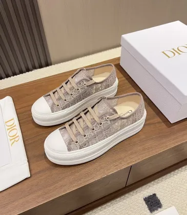 Dior Women's Oblique Embroidered Mesh Sneakers #A66052