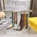 Fendi Arco Eel‑Skin Cone‑Heel Ankle Boots 8cm Heel #B68481