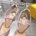 Fendi Colibri Lite FF Mesh Slingback Pointed‑Toe High Heels #B68479