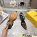 Fendi shoes for Fendi High-heeled shoes for women #A61797
