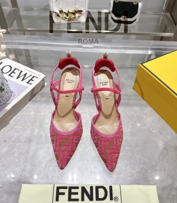 Fendi shoes for Fendi High-heeled shoes for women #A61798
