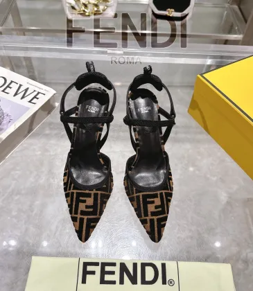 Fendi shoes for Fendi High-heeled shoes for women #A61799