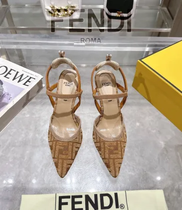 Fendi shoes for Fendi High-heeled shoes for women #A61800
