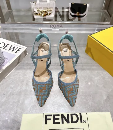 Fendi shoes for Fendi High-heeled shoes for women #A61801