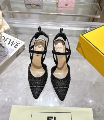 Fendi shoes for Fendi High-heeled shoes for women #A61805