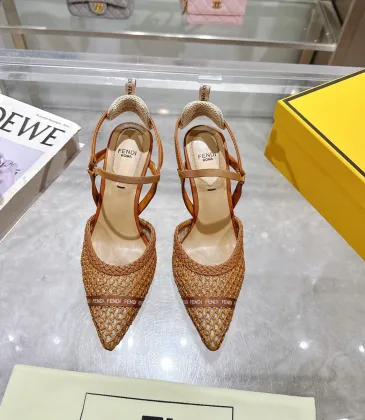 Fendi shoes for Fendi High-heeled shoes for women #A61806