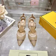Fendi shoes for Fendi High-heeled shoes for women #A61807
