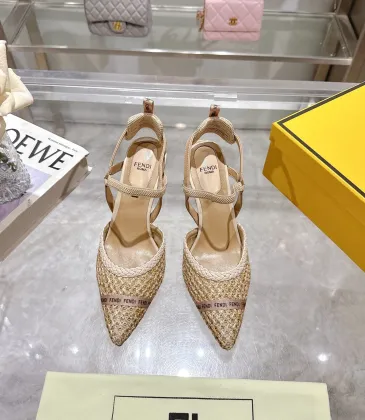 Fendi shoes for Fendi High-heeled shoes for women #A61807