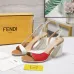 Fendi shoes for Fendi High-heeled shoes for women Heel height:9.5cm #A61171