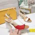 Fendi shoes for Fendi High-heeled shoes for women Heel height:9.5cm #A61171