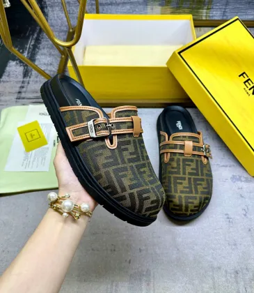 Fendi shoes for Fendi Slippers for men #A50778