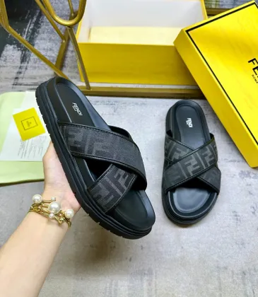Fendi shoes for Fendi Slippers for men #A50792