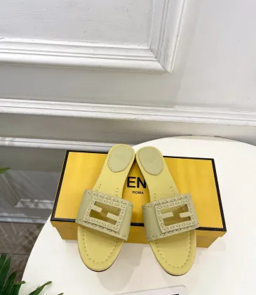 Fendi shoes for Fendi slippers for women #A65239