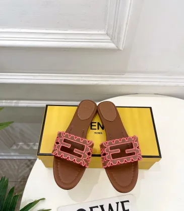 Fendi shoes for Fendi slippers for women #A65246