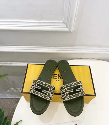 Fendi shoes for Fendi slippers for women #A65247