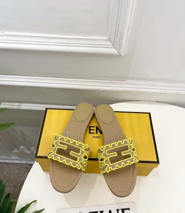 Fendi shoes for Fendi slippers for women #A65248