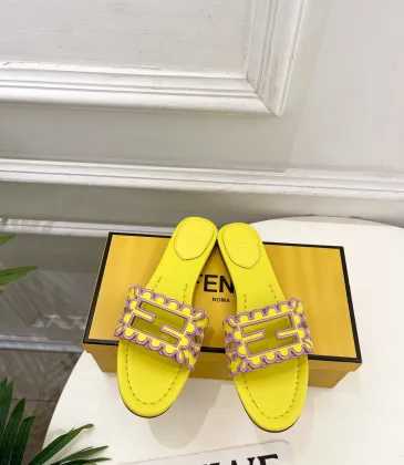Fendi shoes for Fendi slippers for women #A65250