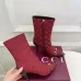 Gucci GG Monogram Pointed‑Toe High‑Heel Ankle Boots 8.5cm Heel #B68358