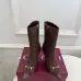 Gucci GG Monogram Pointed‑Toe High‑Heel Ankle Boots 8.5cm Heel #B68359