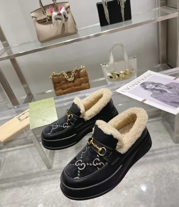 Gucci Shoes for Women Gucci Boots snow boots heel height:3cm #A58287