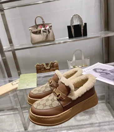 Gucci Shoes for Women Gucci Boots snow boots heel height:3cm #A58289